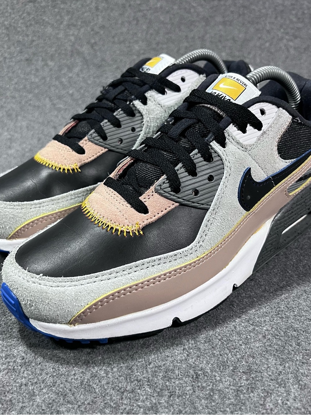 Nike Air Max 90 GS Alter & Reveal Pack - Gray Fog DO6111-001 Size 7Y/Womens 8.5